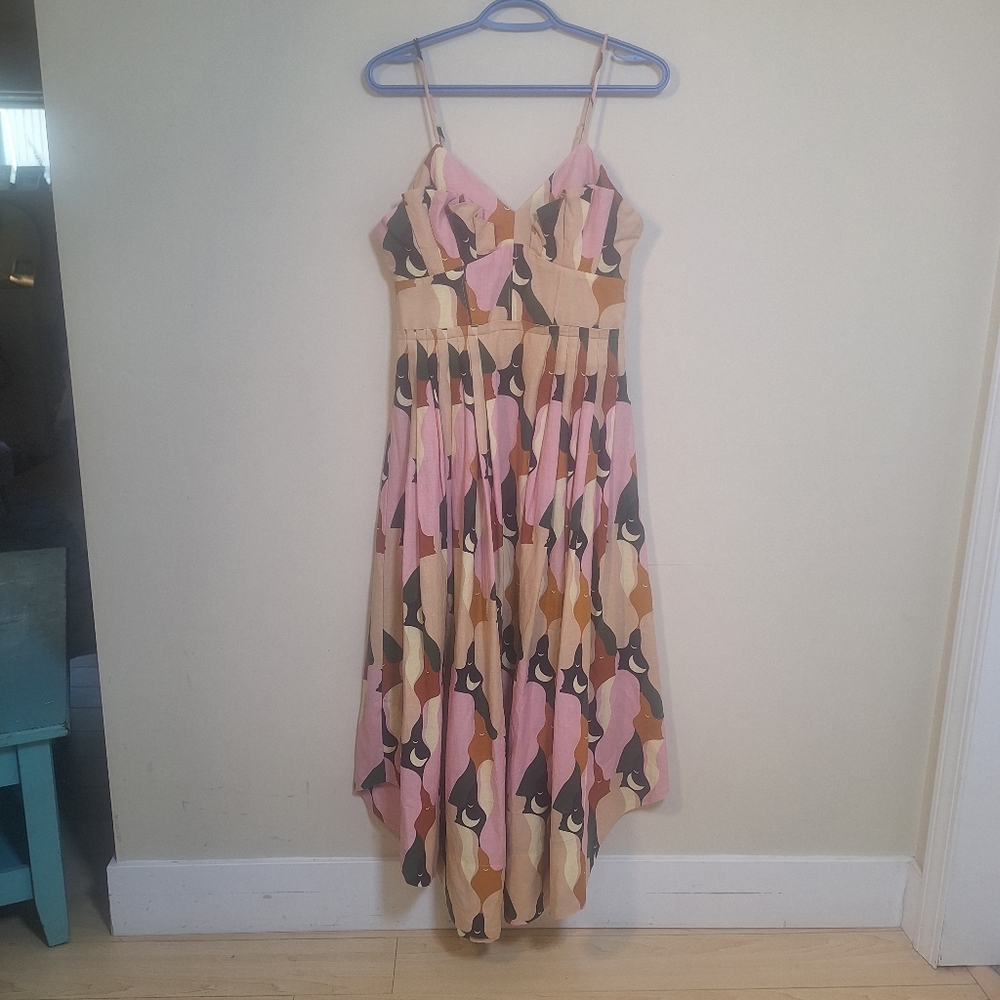 FARM RioThe Kiss Printed Maxi Dress Size S - Picture 16 of 16